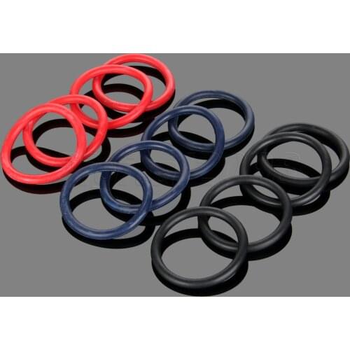 Yetaha 4Pcs/lot Bumpers Fender Quick Release Fastener Kit JDM Replacement Rubber O-Rings Band Kits Auto Car Accessories Black