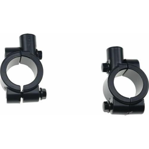 1" 25mm Handlebar 8mm M8 Mirror Clamp On Mount Adapter Cruiser Chopper Custom VN