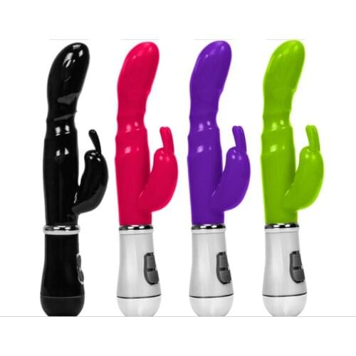 12 Speed Strong Rabbits Vibrator Clitoris Stimulator Double G-spot Massager Sex Toys For Women Female Masturbator Sex Shop
