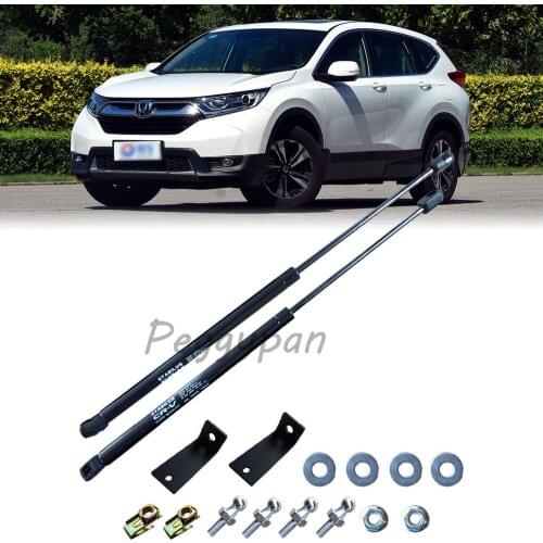 2Pcs Gas Charged Front Hood Bonnet Lift Supports Struts Springs Shocks Damper Props Fit For Honda CRV CR-V 2017