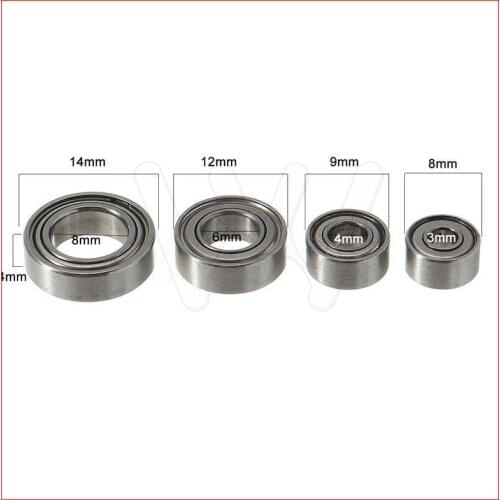 4PCS Micro Motor Handle 35,000RPM Bearing 102L/102 Bearings a set Micromotor STRONG Korea SEASHIN Lab