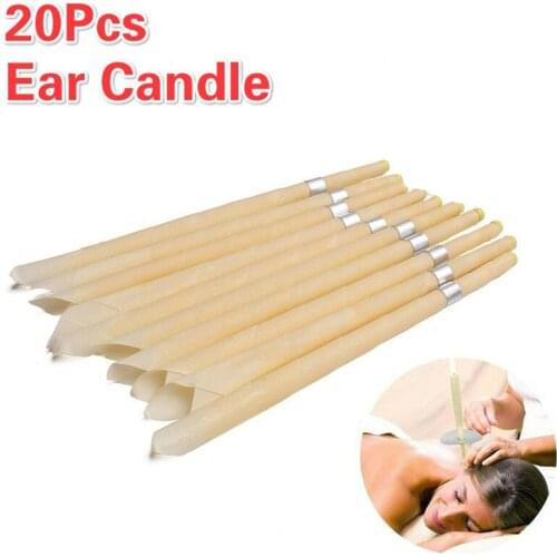 5 10 15 20Pcs Ear Care Candle Ear Treatment Ear Wax Removal Cleaner Ear Coning Treatment Indiana Therapy Fragrance Candling