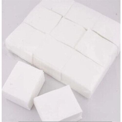 900pcs Manicure Polish Remover Clean Wipes Cotton Lint Pads Paper Nail Art Tips Fast Shipping