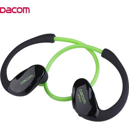Dacom G05 Athlete Bluetooth Headset Wireless Headphones IPX5 Waterproof Stereo Music With Mic & NFC Earphones for iphone7 huawei