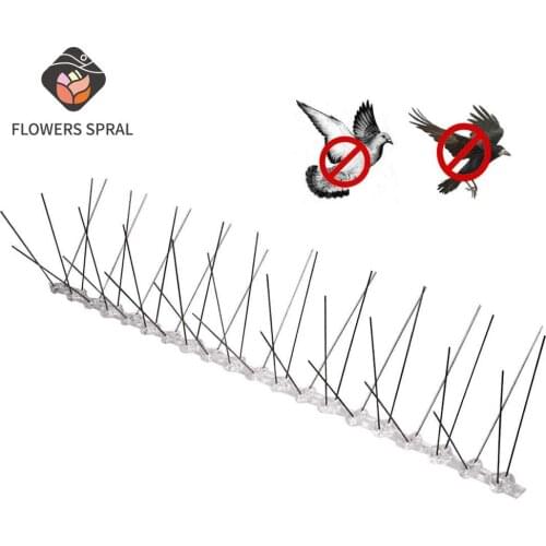Hot Sale Plastic Bird Repeller And Pigeon Spikes Deterrent Anti Bird Stainless Steel Spike Strip Bird Scarer Repeller For Pigeon