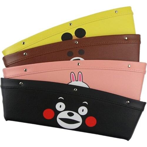 ICozzier Car Seat Crevice Storage Box Slot Multi-function Organizer Car Car Interior Accessories Car Storage(2 pieces