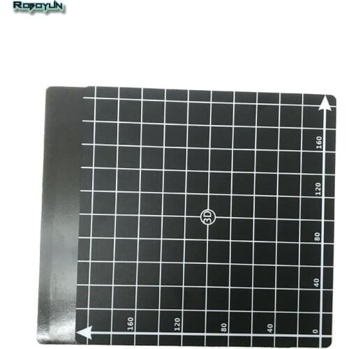 3D Printer parts New Magnetic Bed Tape for Print Sticker 220*220mm Blue Red black Square Build Plate Tape Surface Flex Plate