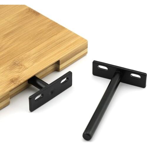 1PCS 3"4"5" Folding Shelf Support Bracket Hidden bench table Floating Wall Shelf Support Brackets for Heavy Duty Bracket