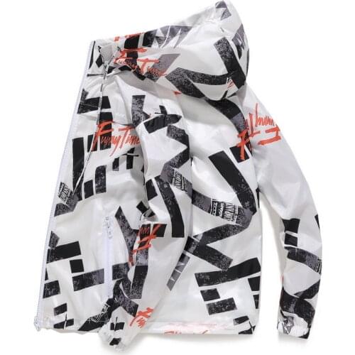 Hoodie Jacket Men Women Sun Protection Clothing Thin Summer Tactical Wind Breaker Coats Couples Streetwear