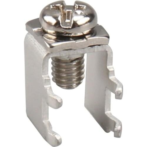 PCB-2 Solder Terminals M3 M4 PCB Holder bent terminal posts 100PCS