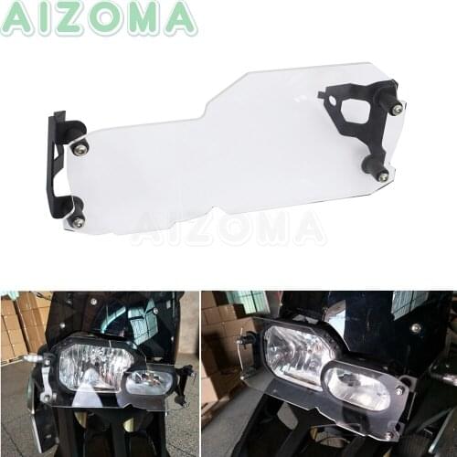 Transparent Motorcycle Front Headlight Cover Protection Guards w/ Bracket For BMW F650GS F700GS F800GS F800R 2008-2015 12 13
