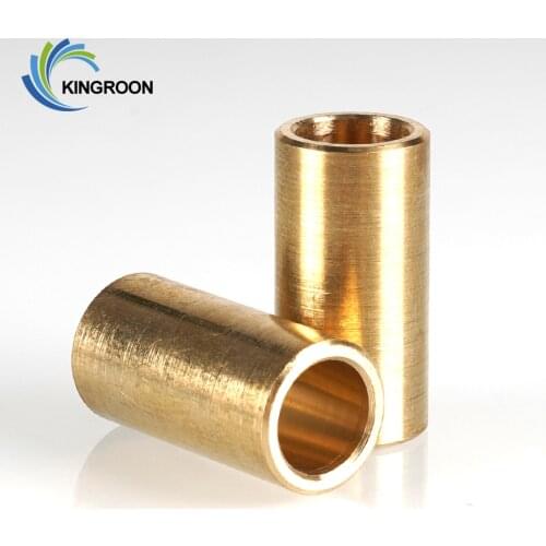 Self-lubricating Copper Sleeve Special Bearings Slide 3D Printers Parts Metallurgy Bushing Brass bearing 3D Parts 8*12*15mm