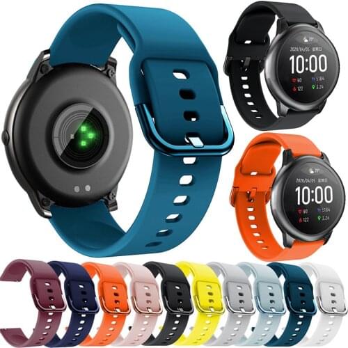 Sport silicone strap special Watch band For Xiaomi haylou solar ls05 original Smartwatch Wristbands Bracelet fashion Accessories