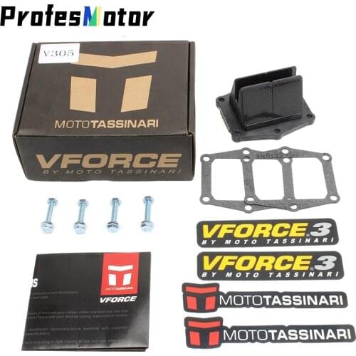 V305A Reed Valve For HONDA CR250R 1986-2001 Carbon Fiber Motorcycle Reed Valve System Set Block CR 250 MX Racing