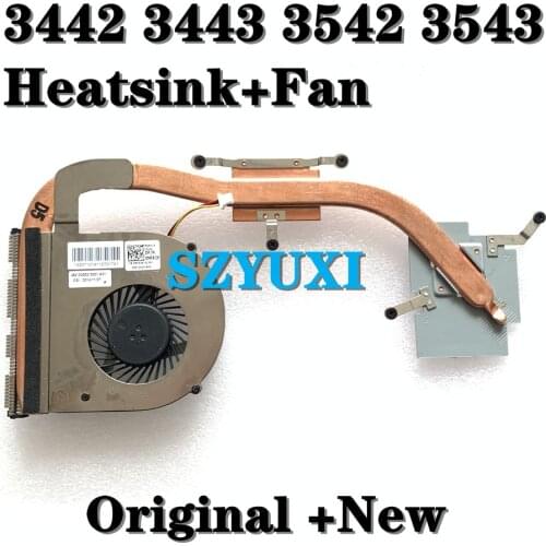 Original + NEW For Dell inspiron 3542 3543 3442 3443 5748 5749 Heatsink FAN Cooling Radiator CN-0MFR38 0MFR38 MFR38