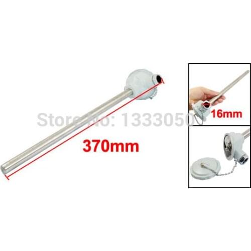Free Shipping K Type 0 to 1100 Celsius 300mm x 16mm Probe Explosion Proof Thermocouple