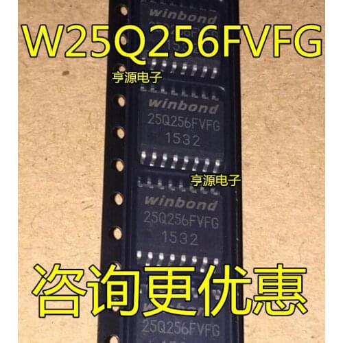 W25Q256 W25Q256FVFIG 25Q256FVFG W25Q256BVFIG 32M