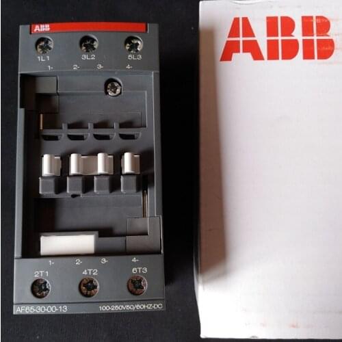 ABB 3-ploe contactors AF series AC/DC 50HZ/60HZ DC 24V~500V 65A 30kw AF65-30-00-11 AF65-30-00-12 AF65-30-00-13 AF65-30-00-14