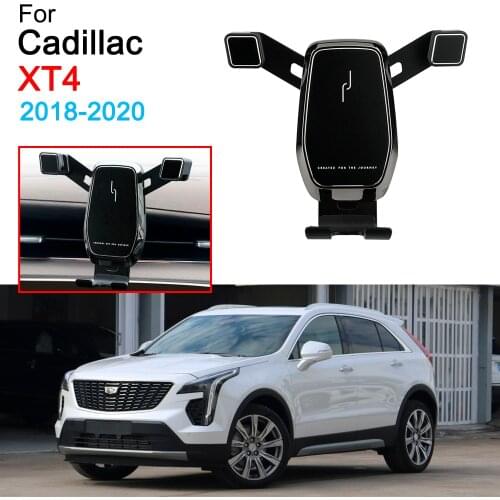 Gravity Car Air Vent Mount Clip Phone Holder for Cadillac XT4 Accessories 2018 2019 2020