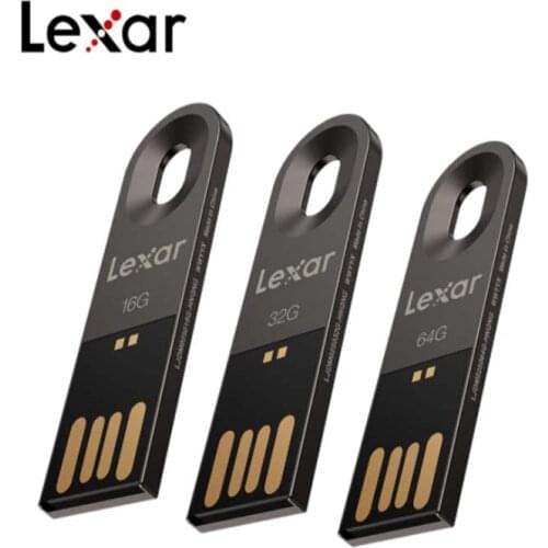 Lexar USB 2.0 M25 USB Flash Drive 32GB 64GB Pen Drive Up to 250MB/s High Speed Pendrive 128GB Mini Memory Stick Storage