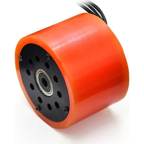 1500 Watt 83 90mm wheel big torque gear belt direct drive electric skateboard hub motor