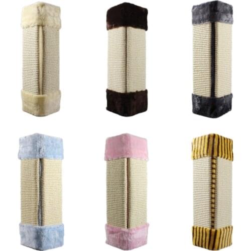 Cat Scratches Board Pet Kitten Wall Corner Scratching Mat Post Tree Scratcher Sisal Hemp Pet Plush Toys