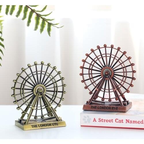Wrought iron rotating ferris wheel living room bedroom home desktop decoration decoration crafts