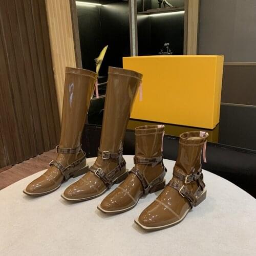 Женские высокие ботинки Mateshoe China At AliExpress