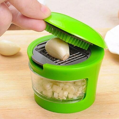 Mini Garlic Press Presser Onion Chopper Garlic Grinder Slicer Dicer Grater Kitchen Vegetable Tools hand held press