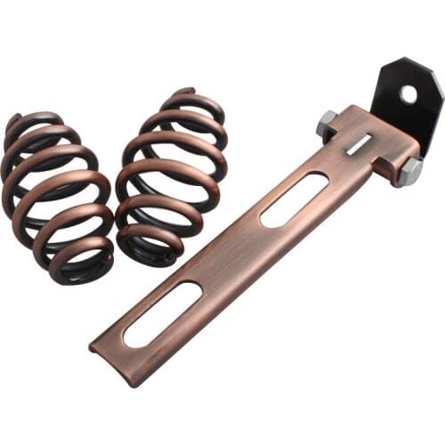 Motorcycle Solo Seat Saddle Seat Spring for Harley Dyna Fatboy Sportster Softail XL1200 XL883 Bobber Chopper XL 883 1200