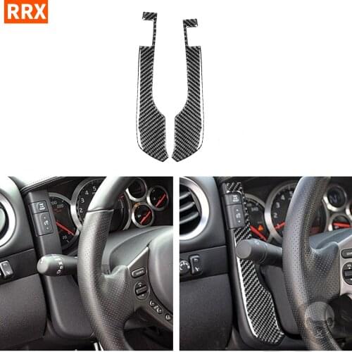 For GTR R35 2008-2016 Real Black Carbon Fiber Stickers Speedometer Pointer Both Side Button Panle Interiors Car Accessories