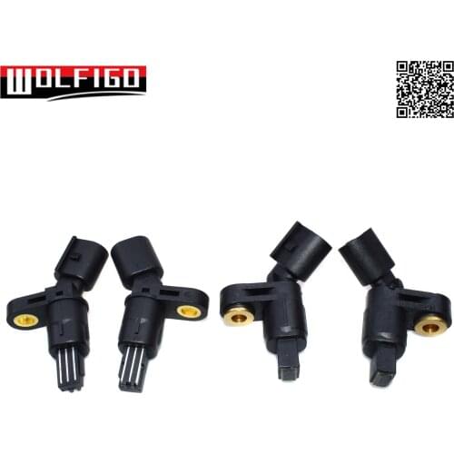 New 2Pins Front & Rear Left & Right ABS Wheel Sensors Fit VW AUDI MK4 1J0927803,1J0927804,1H0927807,1H0927808