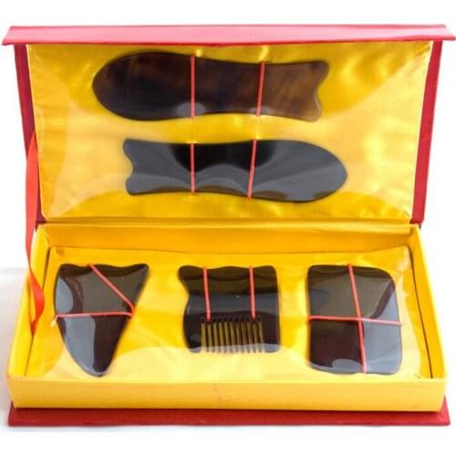 New High Quality Professional Traditional Acupuncture Massage Tool Set Gua Sha Guasha PY31M