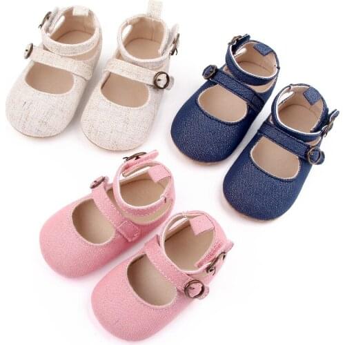 Newborn Toddler Baby Girl Infant Soft Sole Crib Shoes Little Girls Cute Shoes Sandals
