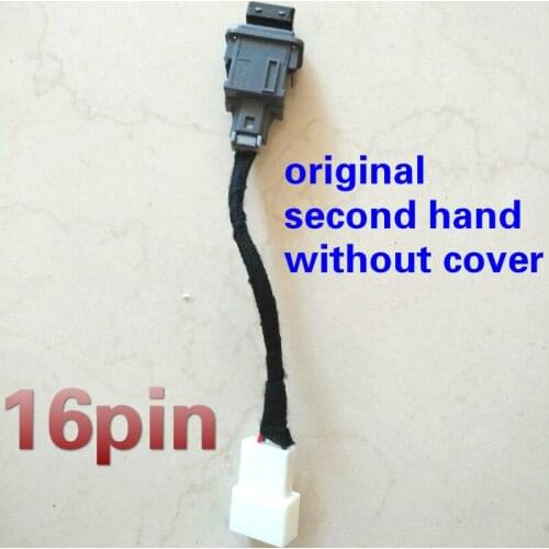 Original used second hand for Toyota prado 16pin Emergency Flasher Switch Warning Light Switch without Cover