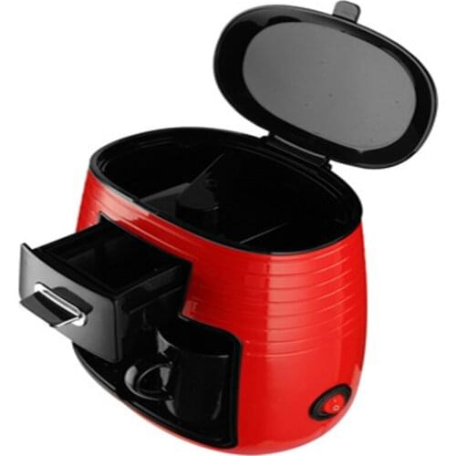 Full Automatic Coffee Machine American Double Cup Drip Coffee Maker Tea Making Concentrated American Espresso Drip Machine