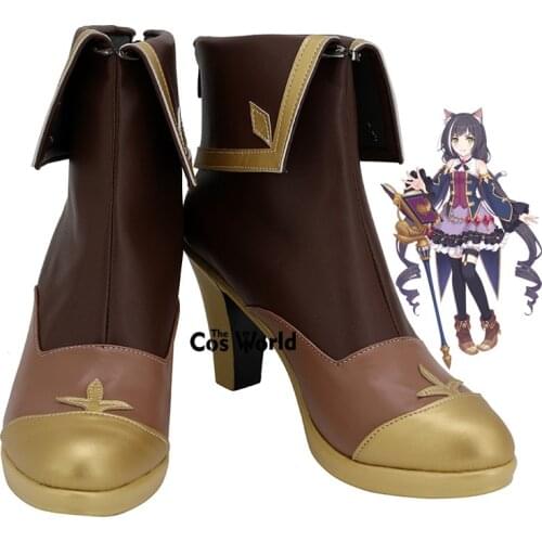 Princess Connect! Re:Dive Kyaru Momochi Kiruya Games Anime Customize Cosplay High Heels Shoes Boots