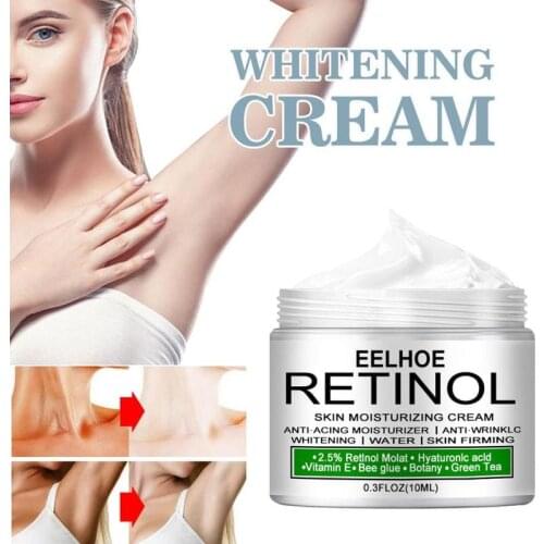 VE Hyaturonlc Acid Collagen Whitening Cream Face Body White Cream Underarm Armpit Skin Knee Private Part Whitening Cream Retinol