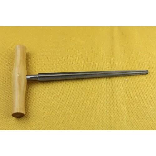 Cello making tools, straight cello end pin tools, cello end pin hole reamer