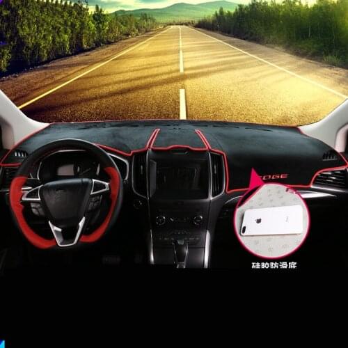 Luxry High Quality Instrument Panel Sun-Proof /Sun Resistant Pad /Mat For Ford Edge 2015 16 17 2018 AAB224