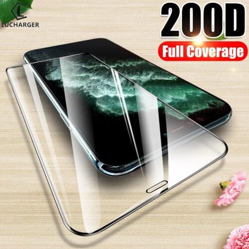 Protective Glass for For iphone 11 Pro Max X XR XS Tempered Glass Screen Protector For iphone 7 8 6s plus Smooth Edge glass film