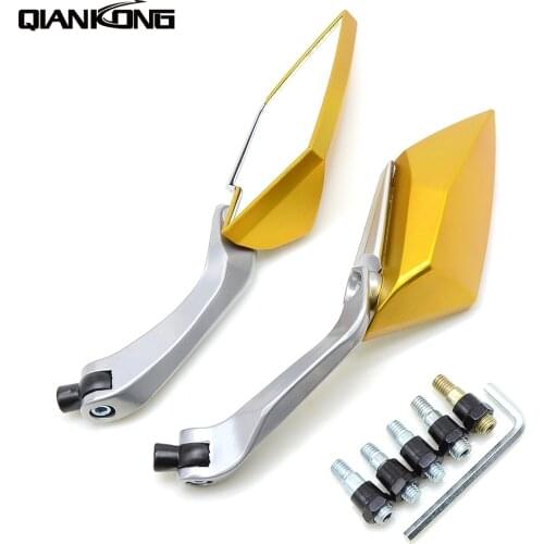 Motorcycle Mirror Rear View Mirror Side Mirrors 8mm 10mm FOR KAWASAKI Z250 Z750 Z800 Z1000 Z900 Z650 Ninja 300 EX300 Z300 Z250