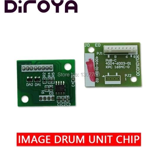 1SET IU 610 IU610 K C M Y Image cartridge chip for Konica Minolta Bizhub C451 C550 C650 451 550 650 Photocopier drum unit reset