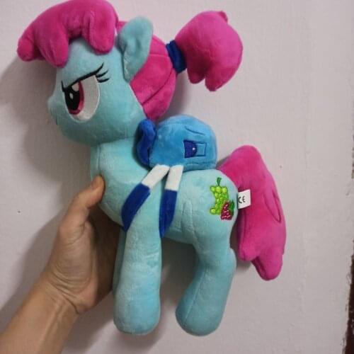 30Cm Mrs. Cup Cake Ponies Unicorn Horse Soft Stuffed Animal Doll Plush Toy