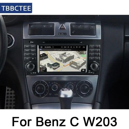 For Mercedes Benz C Class W203 2004~2007 NTG IPS Android Car DVD GPS Navi Map multimedia player Autoradio WiFi System