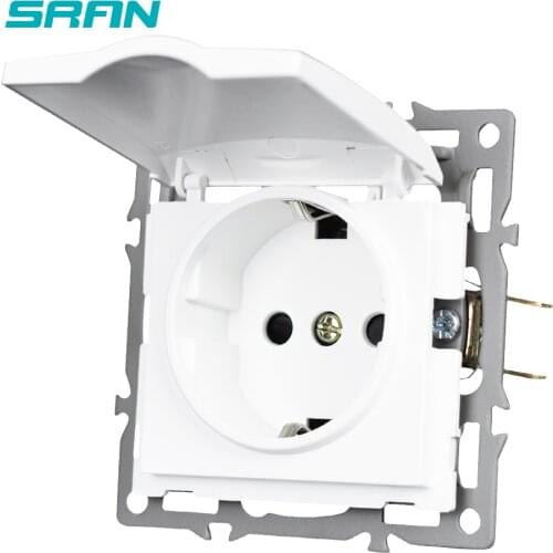 SRAN EU socket with Waterproof cover module with iron plate and iron claw suitable for SRAN F series 82mm panels