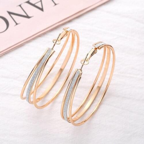 Серьги-кольца Fatouech China At AliExpress