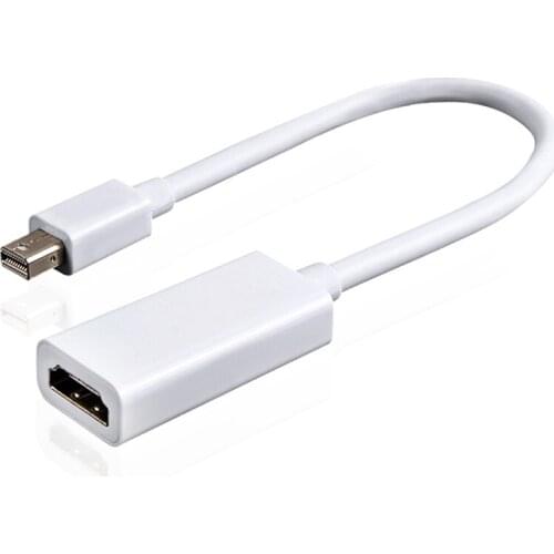 Quality NEW Mini DisplayPort To HDMI Adapter Cable Mini Display Port DP Converter Thunderbolt High Quality For Apple Pro