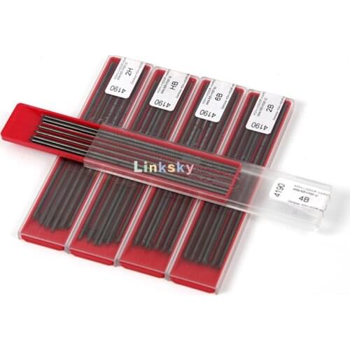 Koh-I-Noor 2B 4B HB 3B Leads Refill, 2mm Mechanical Pencil Graphite Lead for Technical Drawing & Drafting Pencil - 12 Leads