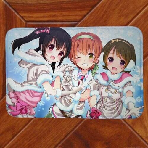 LOVE LIVE! School idol project Floor Mat Carpet Decor Bedroom Doormat Anime Manga